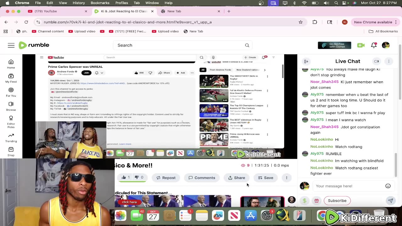 Ki & Jdot Reacting to El Clasico & More!!