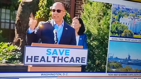 BREAKING NEWS Government Shutdown: HeathCare Rally PROPAGANDA FREE10-9-2025