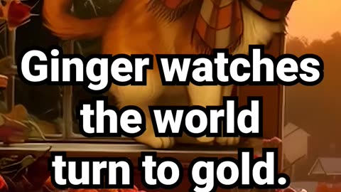 Ginger watches the world turn to gold #ASMRsleeprelaxation #dailymeditation #eveningmeditation