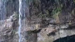 Mountain waterfalls