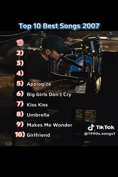 top 10 best songs 2007