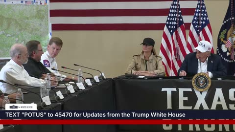 President Trump Participates in a Roundtable with First Responders and Local Officials
