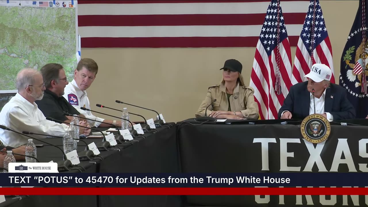 President Trump Participates in a Roundtable with First Responders and Local Officials