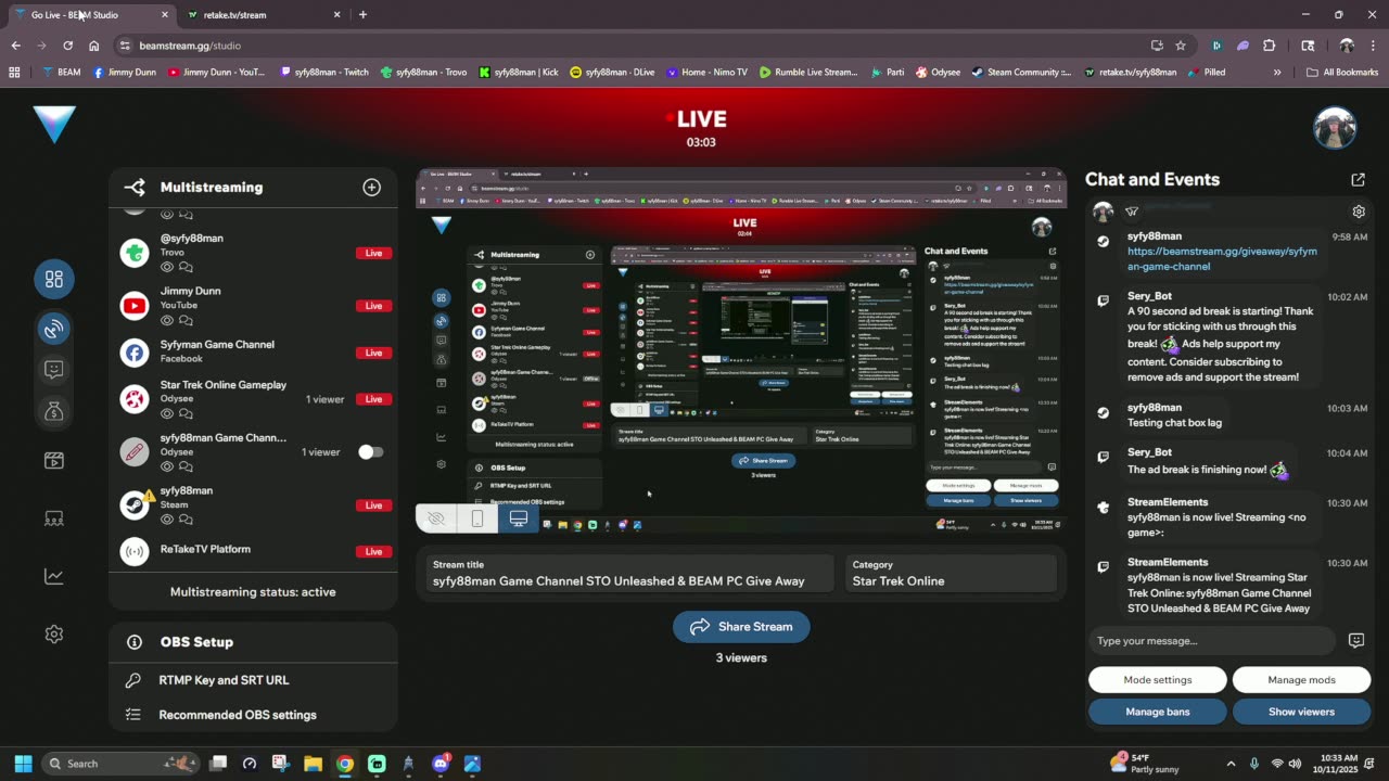 Rumble Live Game Play