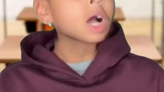 Incredible: SAYING A BAD WORD IN CLASS😳😭😂 #shorts #viral