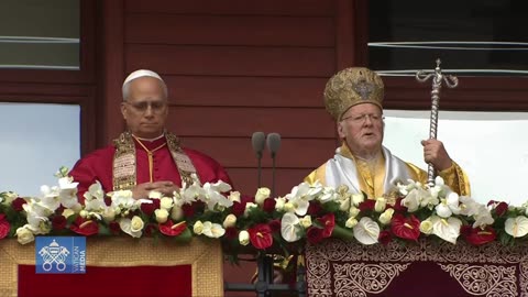 WOW JOINT CATHOLIC & ORTHODOX BLESSING with POPE LEO XIV and the PATRIARCH