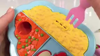 Viral: Magic food plate! 😋#magicfood #cute #dollfood #asmr #asmrsounds #playfood