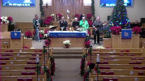 December 21, 2025. 4th Sunday of Advent, Pastor Meg Boger, Chrismas Carol Sunday.