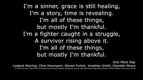 Worship Service 11/23/2025