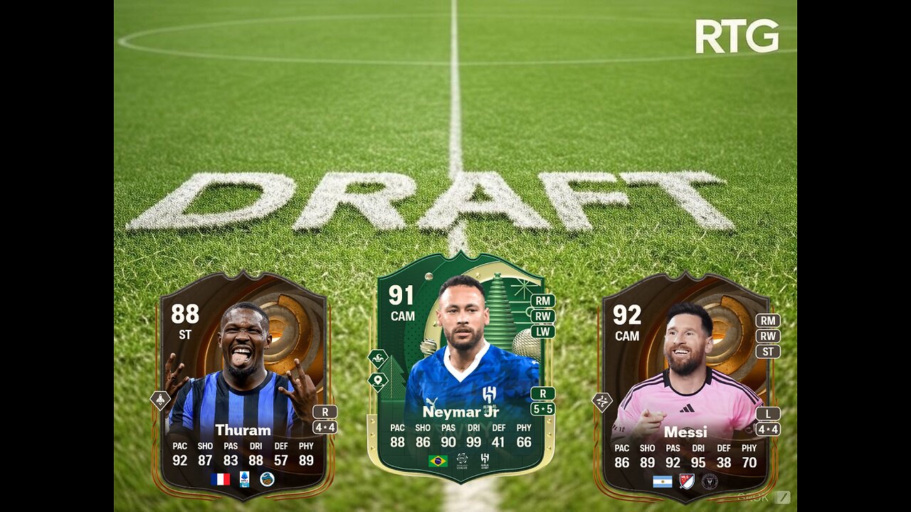 1st DRAFT of the Year! PC RTG