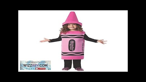 Tickle Me Pink Crayon Toddler Costume Review