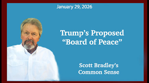 Trump's Proposal "Board of Peace"