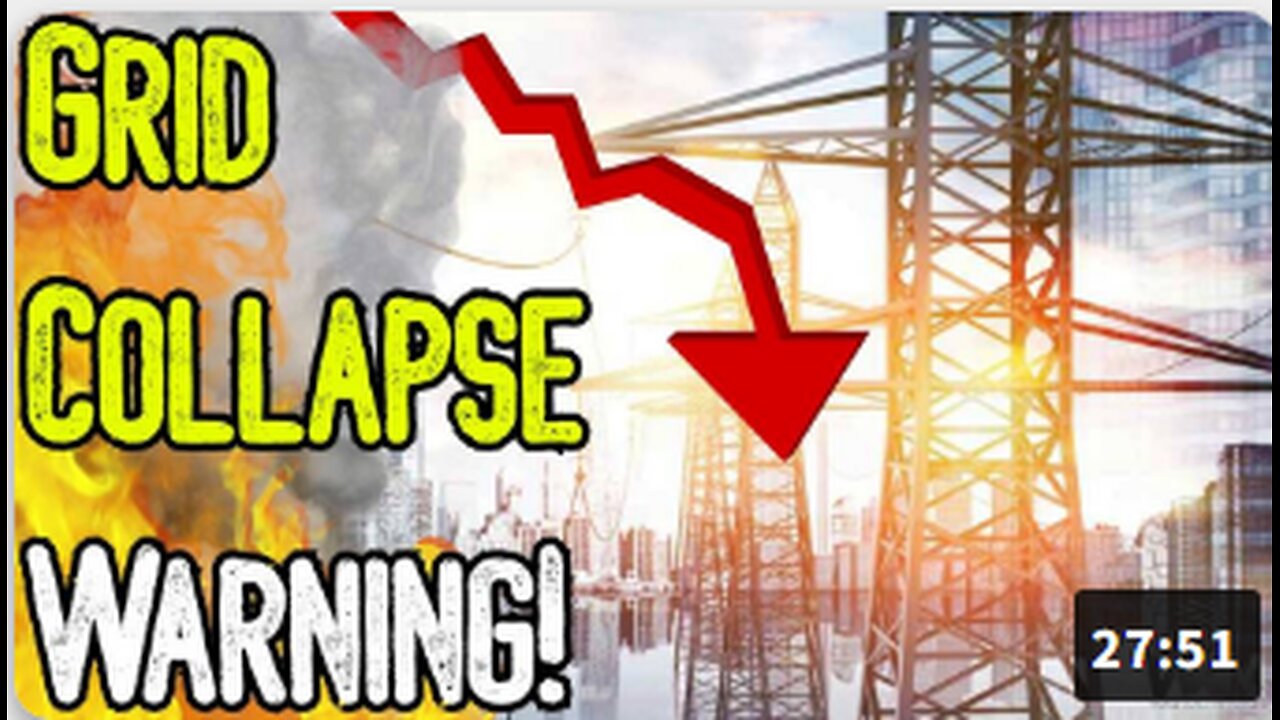 GRID COLLAPSE WARNING! The Plan To Destroy & Replace The Grid with Surveillance!