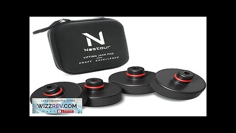 Nestour Tesla Model 3/Y/S/X Rubber Jack Pad Adapter Floor Lifting Pad Review