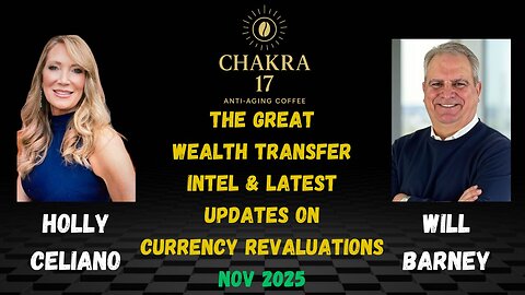 Holly Celiano & Will Barney The Great Wealth Transfer, Intel & Updates On The Currency Revaluations