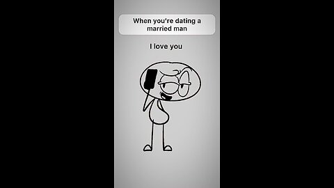 Side effects of dating a married man . . . He is so honest tho 🙌🤣 Naahhh! She doesn't just
