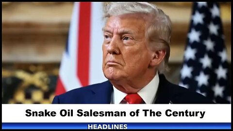 Snake Oil Salesman of The Century