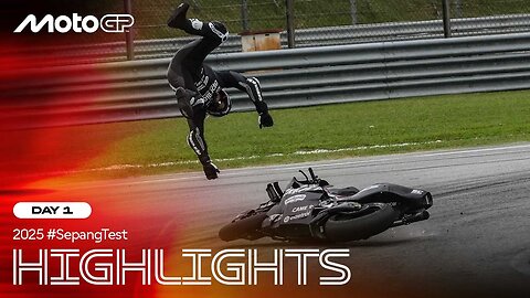 An Unpredictable Day 1 in Sepang! 🤯 | #SepangTest Highlights 🏍️🔥