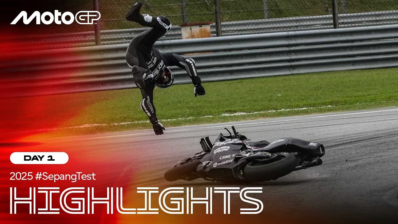 An Unpredictable Day 1 in Sepang! 🤯 | #SepangTest Highlights 🏍️🔥