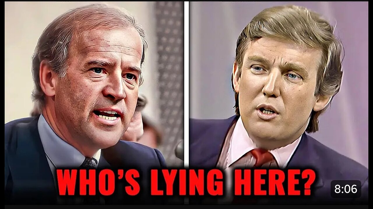 What Trump vs Biden Said In 1988 Will Leave You SPEECHLESS!