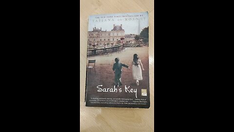 Reading "Sarah's Key" By Tatiana de Rosnay, Dbn, MI, 11/5/25