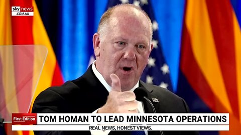 Tom Homan to lead Minnesota ICE operations following uproar over another shooting
