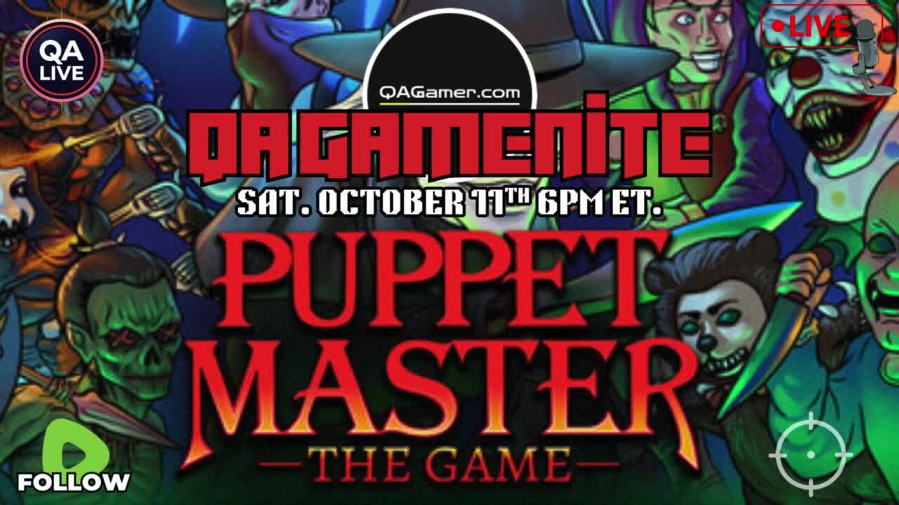 šQAGameNite | Puppet Master the Game