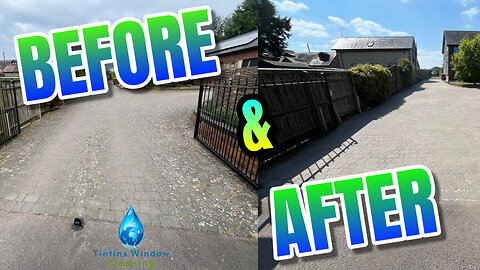 First Big Pressure Wash Job – Massive Driveway Clean-Up!