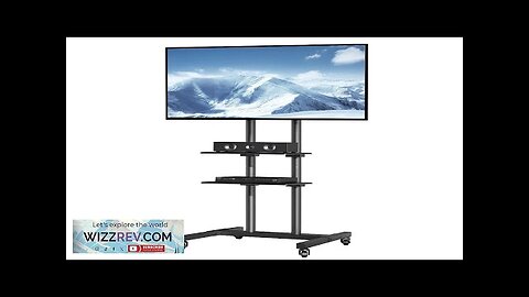 VEVOR Mobile TV Stand Mobile TV Cart for 32 to 70 inch Review