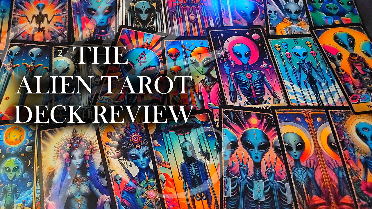 The Alien Tarot - Deck Review with J.J. Dean