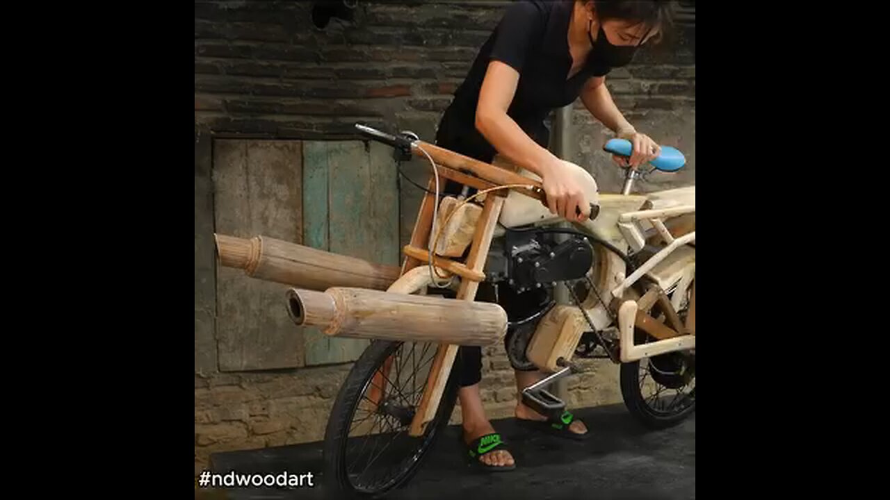 wooden cycle making