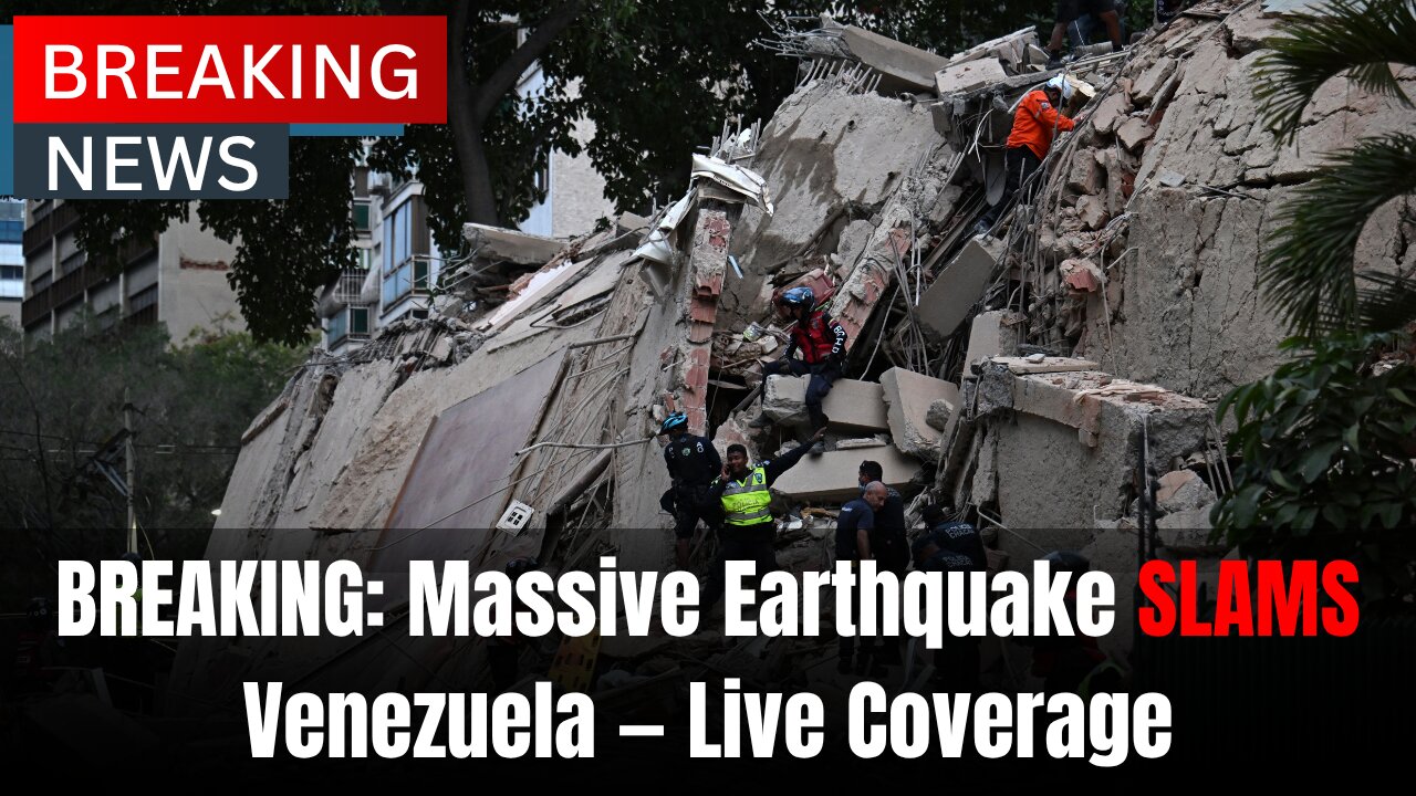 MADURO ISSUES STATEMENT AFTER MASSIVE VENEZUELA EARTHQUAKE