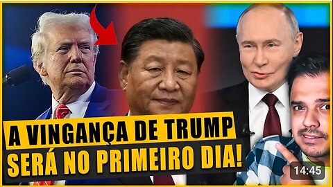 TRUMP vai SACUDIR o MUNDO com o VAI FAZER no PRIMEIRO DIA!