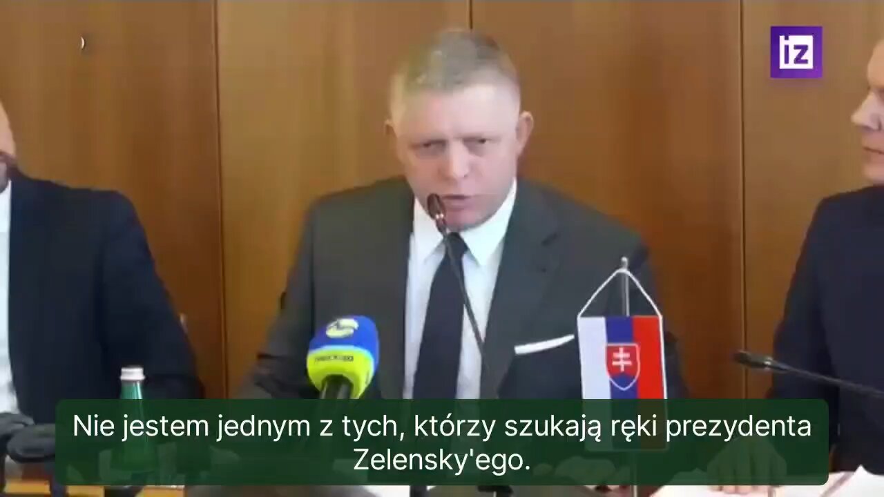 Robert Fico: Koniec z żebraniem i szantażem Zełenskiego?