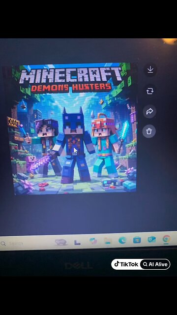 I created Minecraft demon hunters