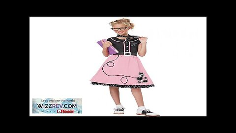 50s Poodle Skirt Girls Costume Small Review