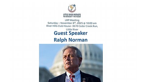 A Conversation With Ralph Norman