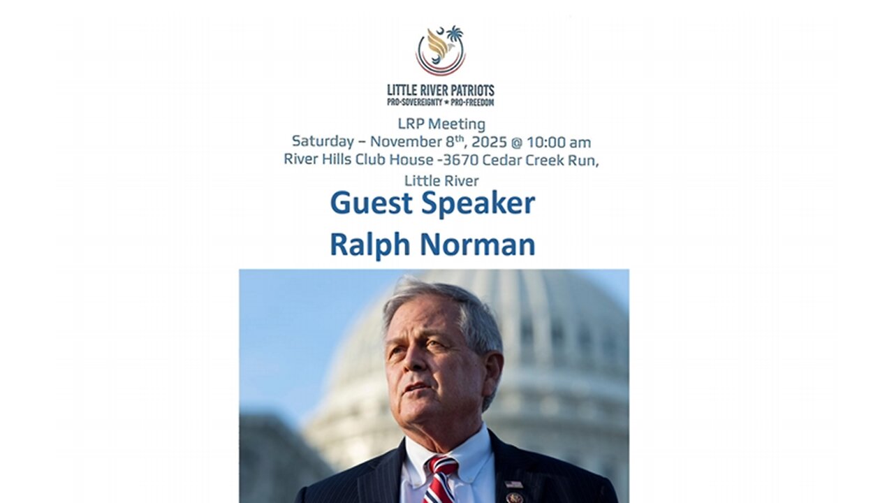 A Conversation With Ralph Norman