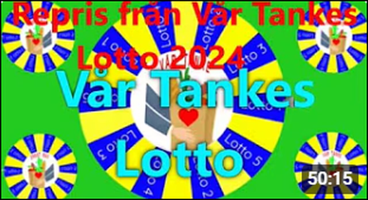 Repris från vår tanke Lotto 2024 04 11