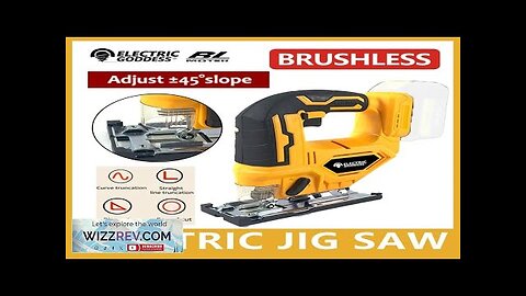 Electric Goddess Cordless Electric Saw Multifunctional Portable Woodworking Electric Tool Review