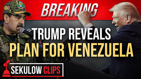 BREAKING: Trump Reveals Plan for Venezuela