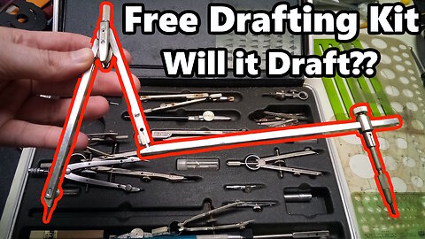 Dig through a 1960's Drafting Kit with me (or don't, that's fine)