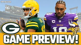 Packers Total Access LIVE! Packers vs Vikings NFL Week 12 PREVIEW!