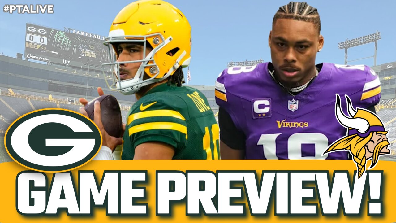 Packers Total Access LIVE! Packers vs Vikings NFL Week 12 PREVIEW!