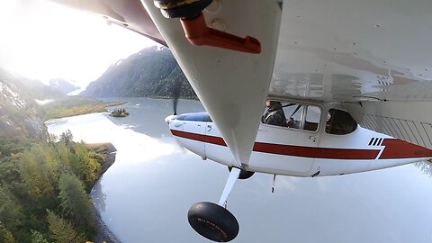 Alaskan Glacial Strip Landing.