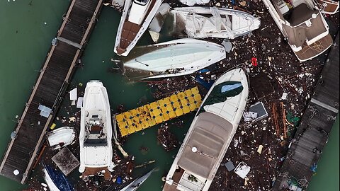 Catania, Porto Rossi devastato dal ciclone | Immagini shock dal drone dopo la mareggiata