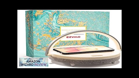 EZVALO Gift for Her Music Table Lamp with Wireless Charger 4 in Review