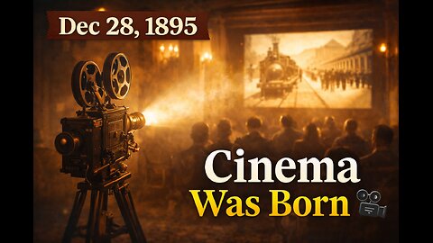 🎥 December 28, 1895: The First Movie Screening in History