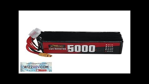 ZOP Power 6S 22.2V 5000mAh 100C 111Wh LiPo Battery XT60 Plug Review