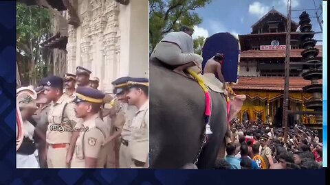 ആനപ്പാപ്പന്മാർക്ക് നേരെ ആക്രോശം,തൃശ്ശൂർ സിറ്റി പോലീസ് കമ്മീഷണർക്ക് സ്ഥലംമാറ്റം Thrissur pooram 2024